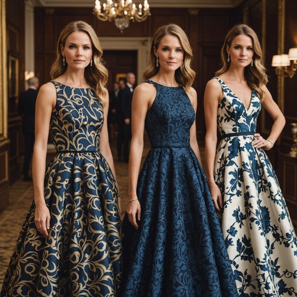 Quelles astuces pour choisir des robes à motifs pour des événements formels?