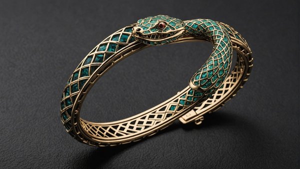 Bracelet serpent : symbole d'élégance et de renaissance